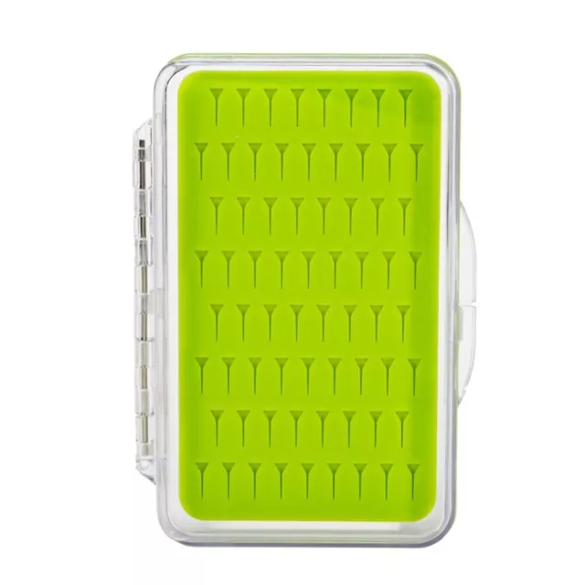Portable Waterproof Fly Fishing Lure Bait Trout Flies Storage Box Case  Container