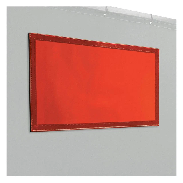 STEINER 338WV-1X2 Welding Curtain Window, 1 ft H, 2 ft L