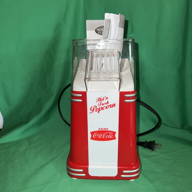 Coca-Cola Red Mini Countertop Popcorn Machine by Nostalgia Coca-Cola Red Mini Countertop Popcorn Machine by Nostalgia