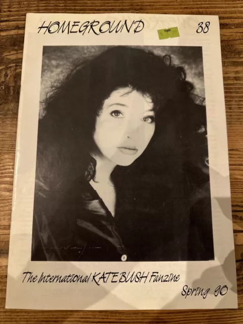 Homeground - Kate Bush Fanzine (Issue 38, spring 1990) VF+/NM Copy