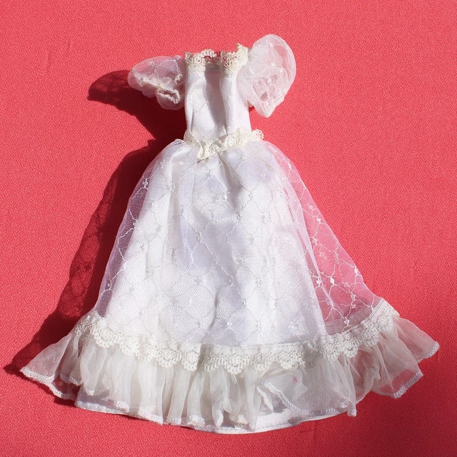 Barbie Vintage Mariée Des Années 60 - Robe De Mariée Mattel, Incomplète (Midge)
