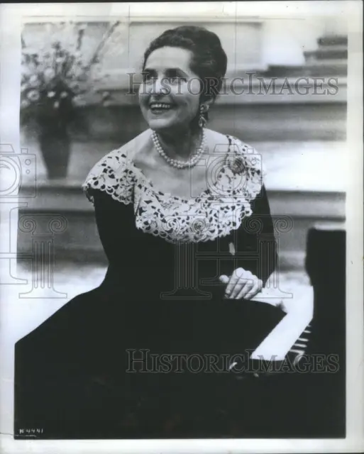 1968 Press Photo Lili Kraus Pianist Haydn Mozart Bartok- RSA48095