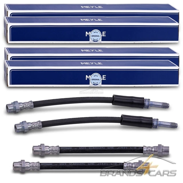 ATEC Germany 2x Bremsschlauch Vorne Länge 555mm Kompatibel Mit VW TRANSPORTER T5, MULTIVAN T5