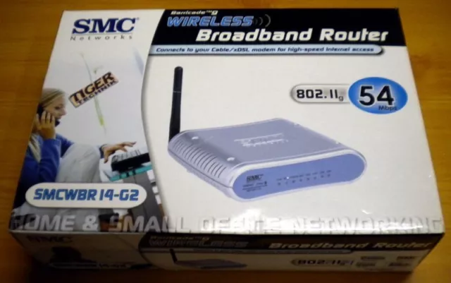 SMC Networks SMC Barricade g Broadband Router SMCWBR 14-G2 4x LAN* nw475