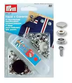 PRYM Druckknöpfe für Yacht & Caravan 15mm Persenning Boot Abdeckung