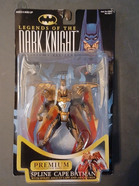 1996 Kenner Batman Legends Of The Dark Knight Spline Cape Action Figure