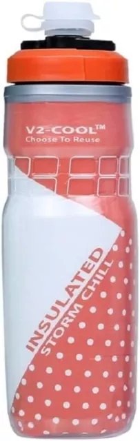 V2-COOL Storm Chill 620ml Insulated Bottle for Cycling and Hydration