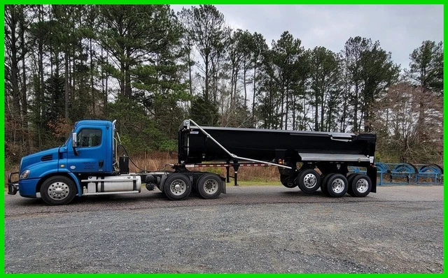 2019 Freightliner Cascadia 113 w/2024 Clements End Dump w/Lift Gate 530,120