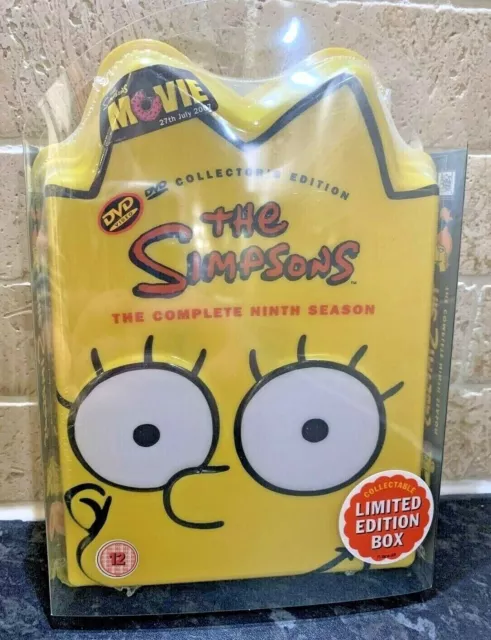 The Simpsons New Sealed 9 season Lisa DVD Collectors Edition The Complete Ninth