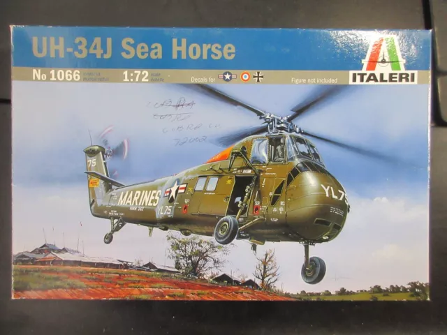 Italeri 1/72 Sikorsky Uh-34J Sea Horse Helicopter   #1066