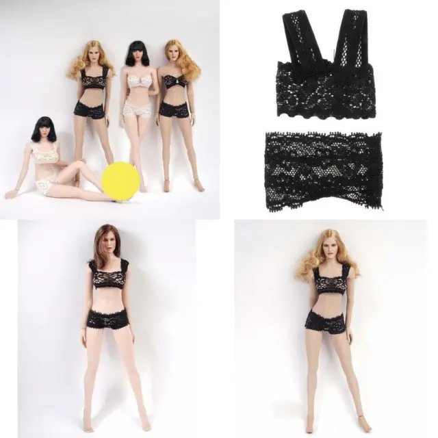 1/6 LACE BRA Underwear Set For 12 PH Female Figure £7.80