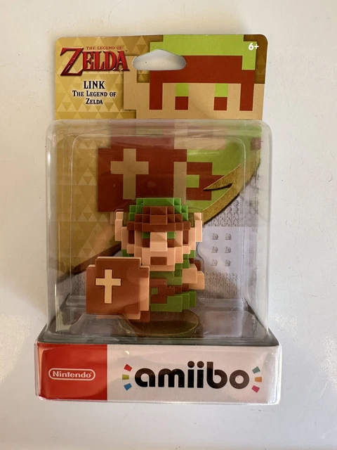 Amiibo 8-bit Link The Legend of Zelda Character Figure Amiibo 8-bit Link The Legend of Zelda Character Figure