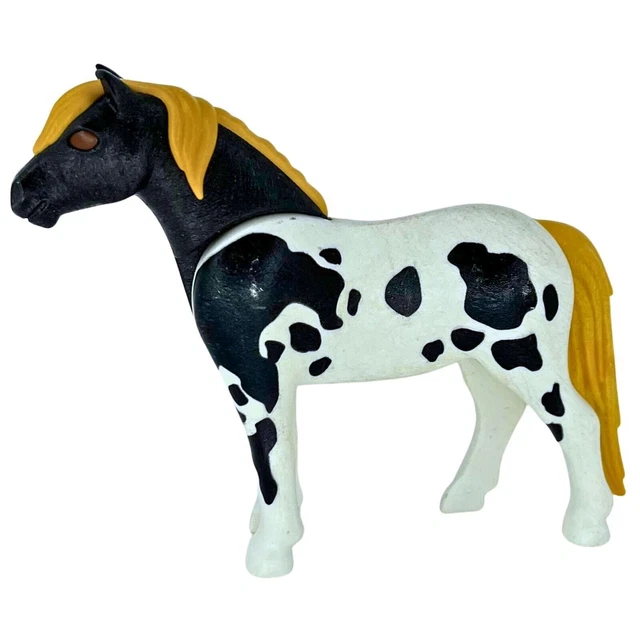 Lot Playmobil : La Fille Au Parc Avec Ferme, Animaux, Poney, Chien, Banc, Canard, Arbre - Occasion