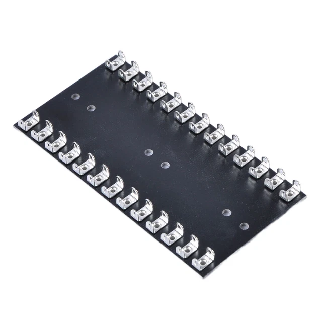 1pc Turret 105x55mm Terminal Tag Strip 26Lug Board Point to Point  Tube Amp DIY