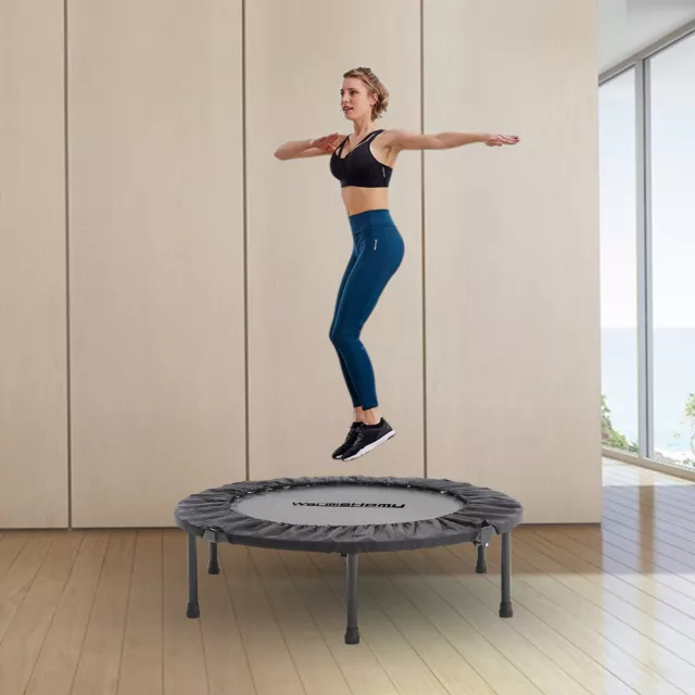 Tunturi foldable sales fitness trampoline