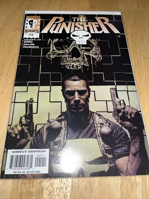 THE PUNISHER #5 (2000) Marvel Knights Vol. 3 Direct Edition Ennis Dillon