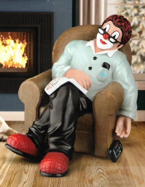 Gilde Clown "Nickerchen" Figur des Jahres 2023 Handbemalte Sammlerfigur 10287