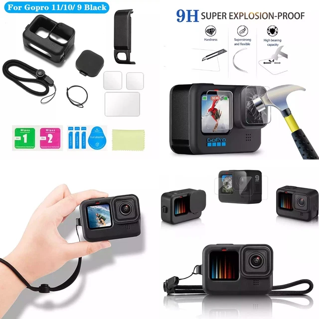 Hensych Étui De Protection En Silicone Pour Go-Pro Max à