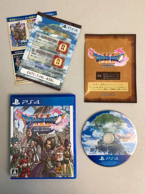 Dragon Quest X DQ X, offline normal PS4 Mint from Japan Region Free