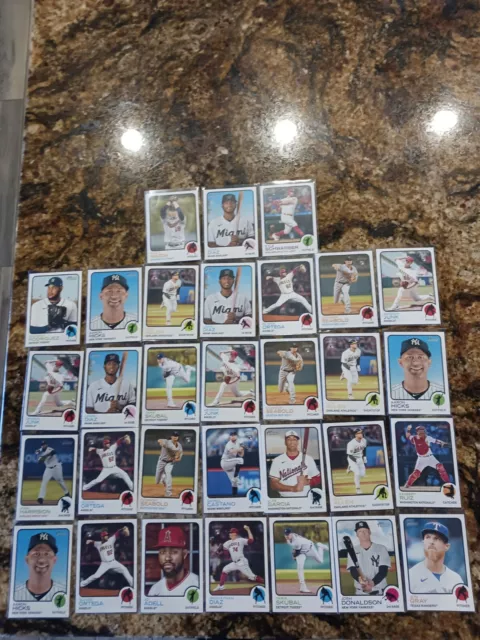 2022 Topps Heritage High Number SP Lot of 31 #rd 701 or Above