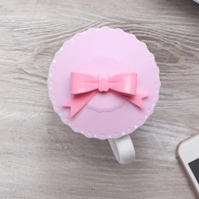 Bow-tie & amp; girasole forma frutta antipolvere tazza in silicone copertura caffè A