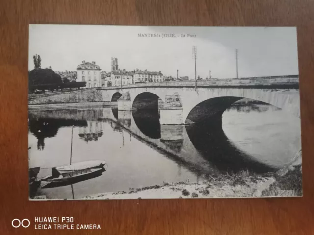 CPA - 78 - MANTES LA JOLIE - Le Pont