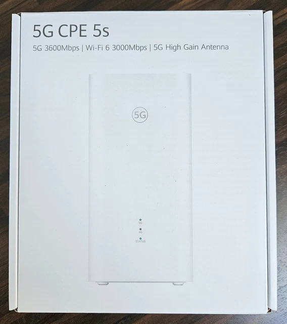 Tle 5g Router HUAWEI 5G CPE 5S LTE 5G Router ZTE ZOWEE Model H153-381 *NEU* EUR 135 ...