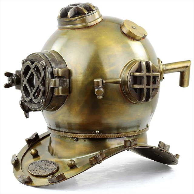 Casque de plongée Mark V de la marine américaine, finition