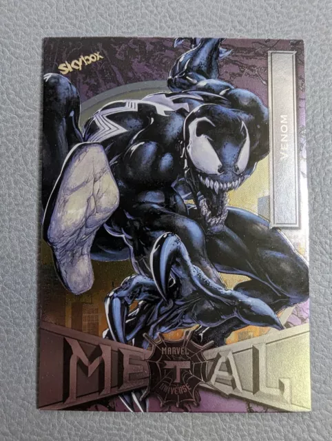 Venom #93 NM/M Marvel Metal Universe Spider-Man 2021 Upper Deck