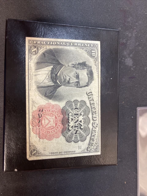 10 Cent Fractional Note Invited States