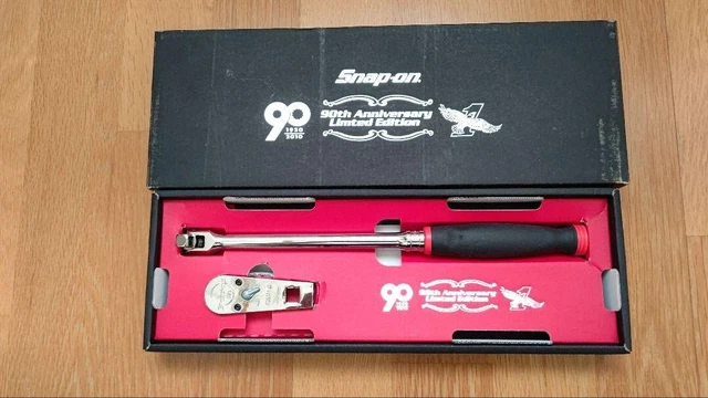 Snap-on 90th Anniversary Limited Anniversary Limited Spinner Handle Ratchet Set