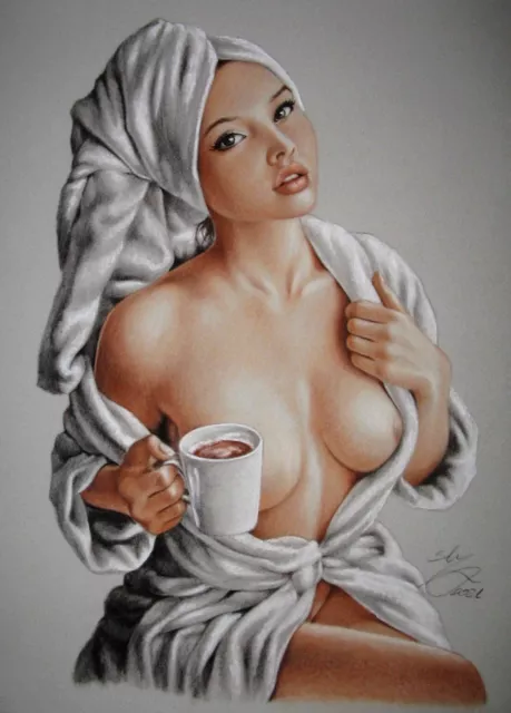 ***PIN UP ART by SLY *** DRAWING # 9615