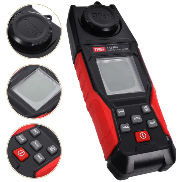 Misuratore di illuminazione fotometro portatile strumento di misurazione della luce digitale