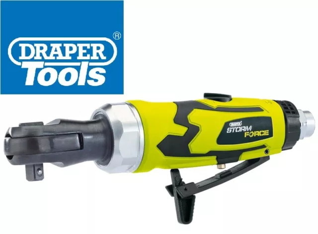 Draper 65018 Stubby 1/4" Drive Air Ratchet Wrench Air Compressor Tool New