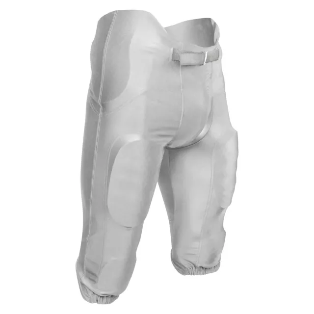 Champro Youth Terminator 2 Integrated Football Pants WHITE HUSKY