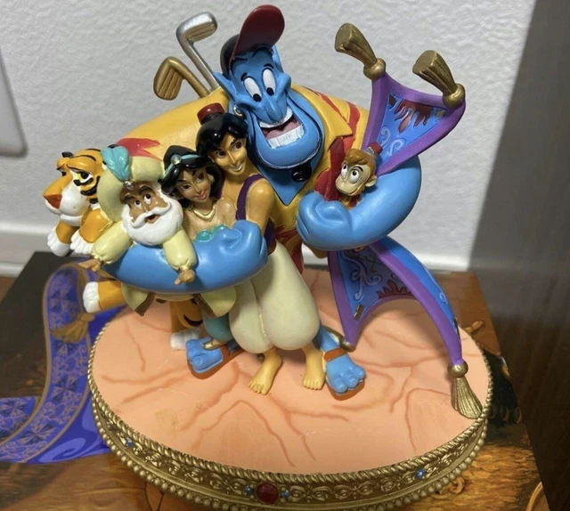 ALADDIN GENIE JASMINE Figure Story Collection Disney Store Japan £79.15 ...