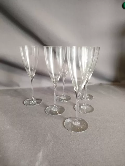 flûtes À champagne baccarat Modèle Don Pérignon 6