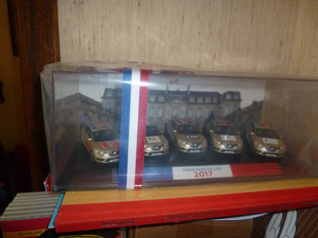 Lot 5 Mégane Présidentielles 2017 Norev 1/43