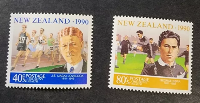 N. Zealand  1990 Health Stamps  set MUH  E13