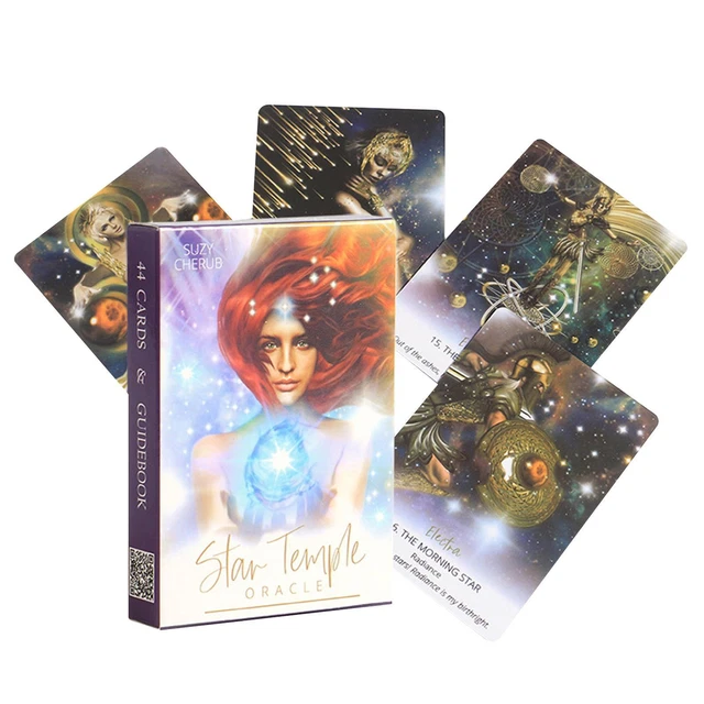 Star Temple Oracle Cards For Divination English Version Tarot Cards Fortune Tell