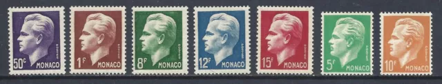 MONACO 1950-51 Principe Ranieri III MNH**