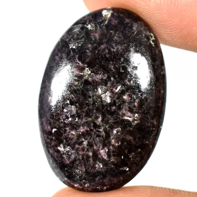 Lepidolite Oval Cabochon 100% Natural Loose Gemstones 31.50Cts.