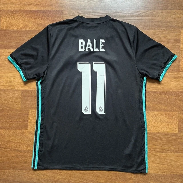 REAL MADRID ADIDAS 2017 2018 Football Third Jersey 11 Bale Size L Br3543 69.56 PicClick UK