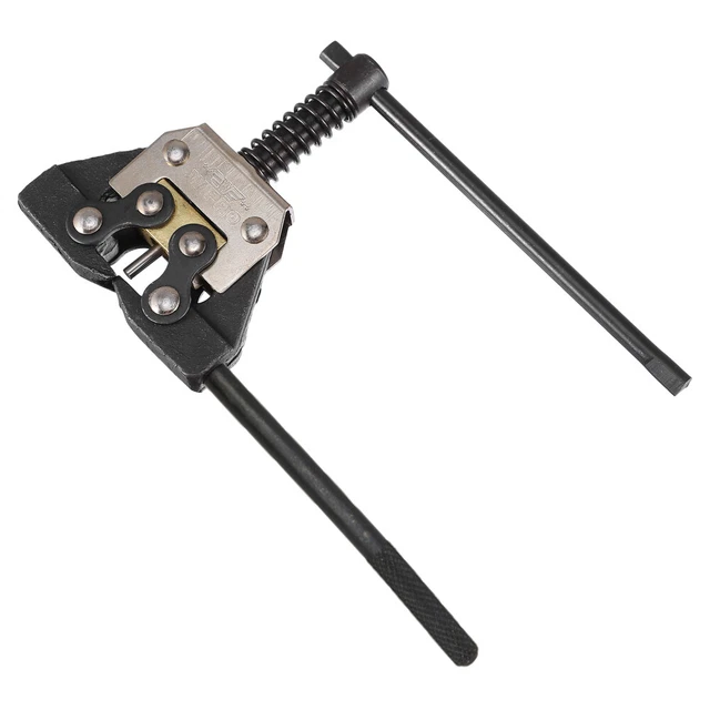 Akozon Kit Outil Disjoncteur Riveteuse Chaîne Moto Universel – 12 Pièces Pour Chaînes 2.2/2.9/3.8 Mm