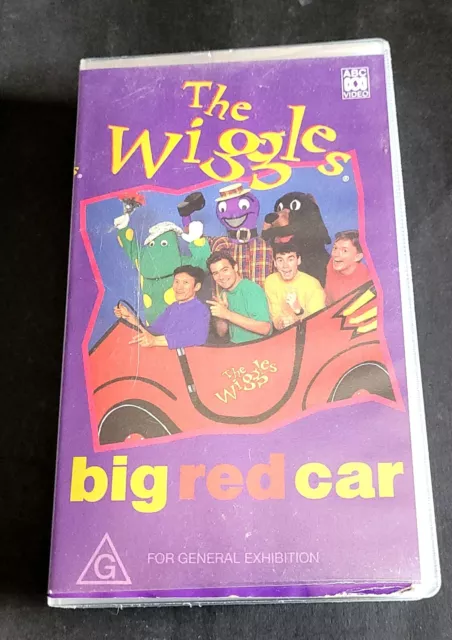 THE WIGGLES BIG Red Car good condition VHS tape PAL 1995 $9.99 ...