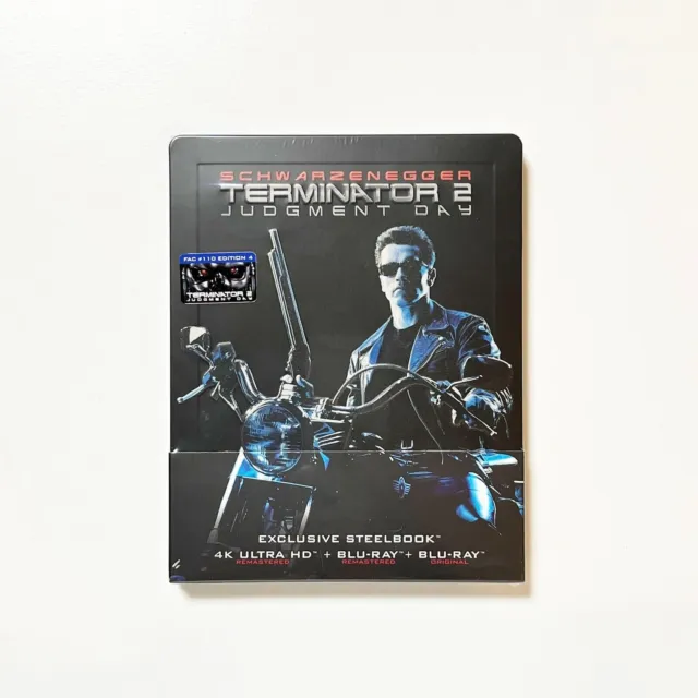 Terminator 2: Judgment Day Steelbook [4K+2 Bd] Glow In The Dark Effect Filmarena