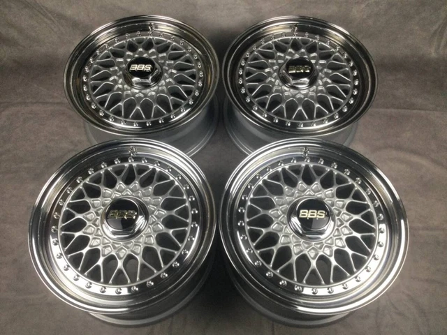 JDM Wheels BBS RS033(1) 100-4H 6.5J+34 15inch Set of 4 JDM Wheels BBS RS033(1) 100-4H 6.5J+34 15inch Set of 4
