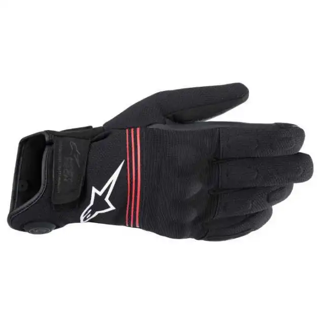 Alpinestars HT-3 Heat Tech Drystar Waterproof Heated Motorcycle Gloves Black