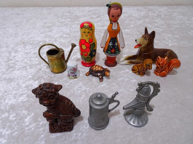 Ikzrgn - 11 Pz. Convoluzione Miniature - Vintage - Collezione - Lot