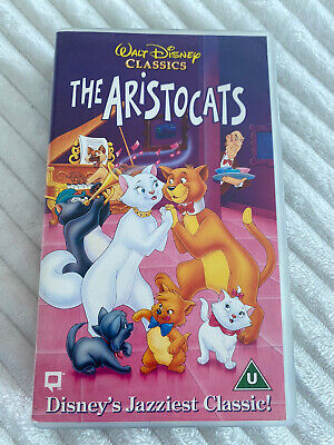 Walt Disney Classic The Aristocats VHS Video Tape